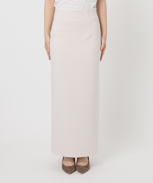 Noble(ノーブル)の「《追加》【洗える】コンフォートジャージーライクタイトスカート 5(スカート・レディース・ホワイト系その他/グリーン/ブラック・34/36/38/40)」の6枚目の写真