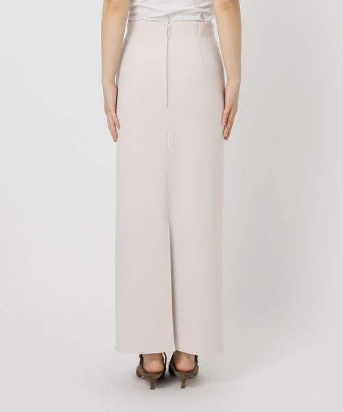 Noble(ノーブル)の「《追加》【洗える】コンフォートジャージーライクタイトスカート 5(スカート・レディース・ホワイト系その他/グリーン/ブラック・34/36/38/40)」の8枚目の写真