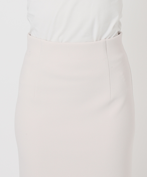 Noble(ノーブル)の「《追加》【洗える】コンフォートジャージーライクタイトスカート 5(スカート・レディース・ホワイト系その他/グリーン/ブラック・34/36/38/40)」の10枚目の写真