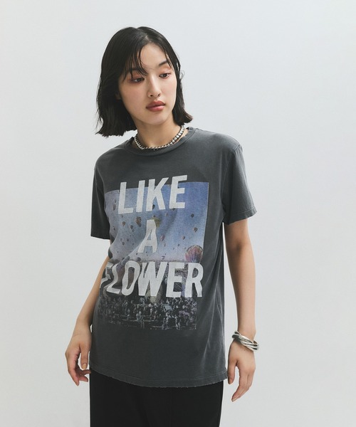 REMI RELIEF】別注 LIKE A FLOWER（Tシャツ/カットソー）｜ADAM ET
