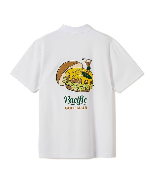 Pacific GOLF CLUB × TTNE モックネックT Pacific GOLF CLUB（パシフィックゴルフクラブ）の「TTNE × PGC