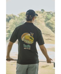 【新品未使用】Pacific Golf Club ブラック M ゴルフシャツ PACIFIC GOLF CLUB パシフィックゴルフクラブ モックネック