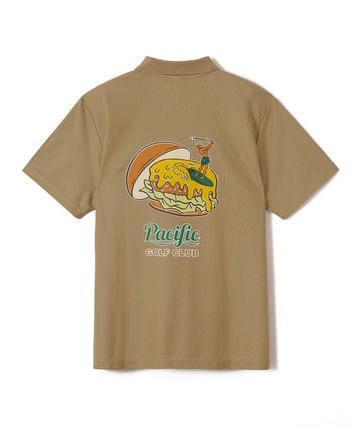GOLF & HAMBURGER POLO（Tシャツ/カットソー）｜Pacific GOLF
