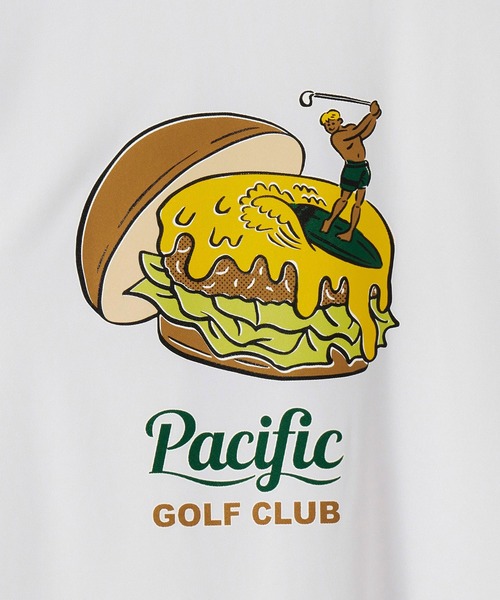 GOLF & HAMBURGER POLO（Tシャツ/カットソー）｜Pacific GOLF