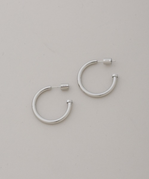 SOAC(ソーク)の「SOAC/Hoop Pierce S(ピアス(両耳用)・レディース・シルバー/ゴールド・FREE)」の1枚目の写真