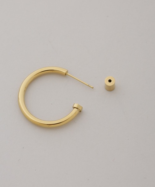 SOAC(ソーク)の「SOAC/Hoop Pierce S(ピアス(両耳用)・レディース・シルバー/ゴールド・FREE)」の4枚目の写真