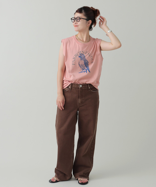 tシャツ アニマルロゴスリーブレスT レディース アニマルロゴスリーブレスT（Tシャツ/カットソー）｜Spick