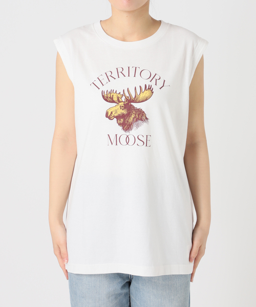 アニマルロゴスリーブレスT（Tシャツ/カットソー）｜Spick
