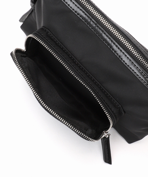 U by SPICK&SPAN（ユーバイスピックアンドスパン）の「LE VERNIS/ル・ベルニ Combi multi pouch（ショルダーバッグ・レディース・ブラウン/ブラック・FREE）」の20枚目の写真