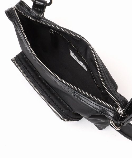 U by SPICK&SPAN（ユーバイスピックアンドスパン）の「LE VERNIS/ル・ベルニ Combi multi pouch（ショルダーバッグ・レディース・ブラウン/ブラック・FREE）」の21枚目の写真