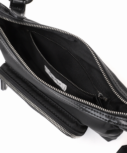 U by SPICK&SPAN（ユーバイスピックアンドスパン）の「LE VERNIS/ル・ベルニ Combi multi pouch（ショルダーバッグ・レディース・ブラウン/ブラック・FREE）」の22枚目の写真