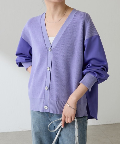 COLLAGE GALLARDAGALANTE - 定価1.4万　美品　コラージュガリャルダガランテ　ボーダーチュールカーディガン COLLAGE GALLARDAGALANTE｜コラージュ ガリャルダガランテの