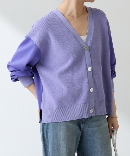 コンビニットカーディガン（カーディガン/ボレロ）｜COLLAGE