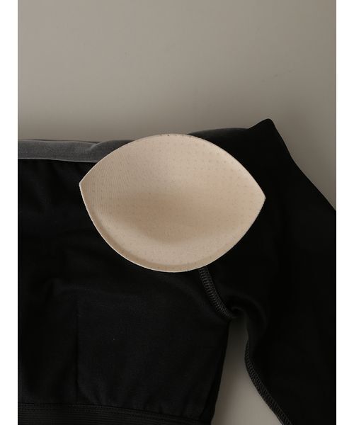 UNDERSON UNDERSON(アンダーソン アンダーソン)の「フロッキーチュールオフショルプルオーバー(Tシャツ/カットソー・レディース・ブラウン/オフホワイト/グレー・0/1)」の12枚目の写真