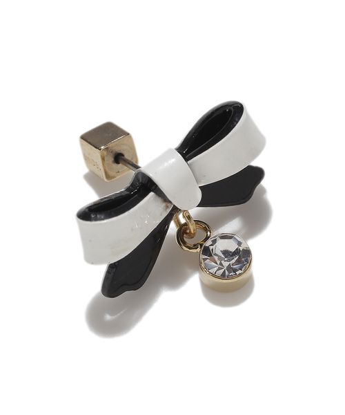 SNIDEL（スナイデル）の「モチーフピアス（ピアス（両耳用）・レディース・クリア/ホワイト/レッド・F）」の5枚目の写真