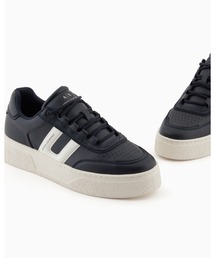 ARMANI EXCHANGE | 【A|X アルマーニ エクスチェンジ】サイドデザイン レースアップスニーカー(スニーカー)