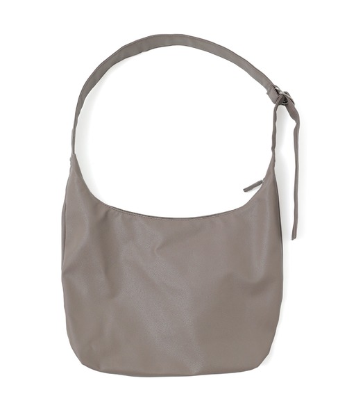 Fashion Letter（ファッションレター）の「肩が痛くなりにくい フェイクレザーワンショルダーバッグ（ショルダーバッグ・レディース・モカ/ダークグレー/ブルー/ブラック・FREE）」の17枚目の写真