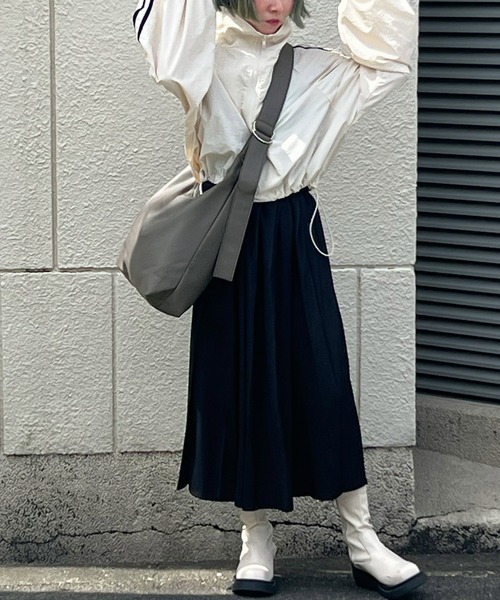 Fashion Letter（ファッションレター）の「肩が痛くなりにくい フェイクレザーワンショルダーバッグ（ショルダーバッグ・レディース・モカ/ダークグレー/ブルー/ブラック・FREE）」の18枚目の写真