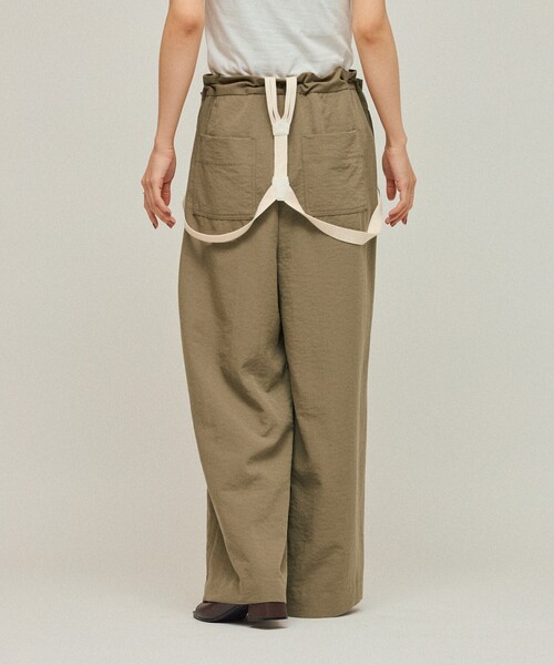 Firsthand(ファーストハンド)の「Firsthand/ファーストハンド 2WAYサスペンダーパンツ / ワイドイージーパンツ(その他パンツ・レディース・ベージュ/ブラック・FREE)」の9枚目の写真