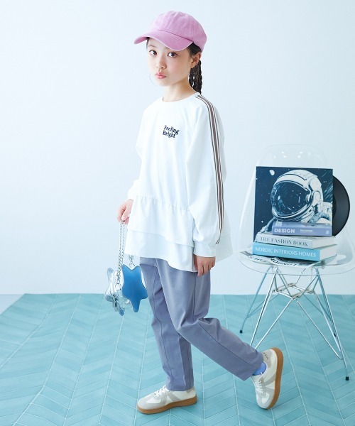 devirock(デビロック)の「【イージーウォッシュ】乾燥機OK マチ付き テーパードパンツ(その他パンツ・キッズ・ブラック/オリーブ系/パープル系/ベージュ系/グリーン系/チャコール・100cm/110cm/120cm/130cm/140cm/150cm/160cm)」の21枚目の写真