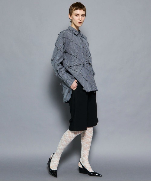 Hand Stitch Worsted Shorts/ハンドステッチウーステッドハーフパンツ