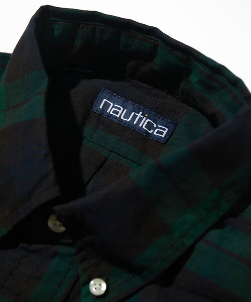 NAUTICA(ノーティカ)の「NAUTICA/ノーティカ インドマドラスチェック ショートスリーブ ボタンダウンシャツ(シャツ/ブラウス・メンズ・ブラック/レッド/イエロー・MEDIUM/LARGE)」の6枚目の写真