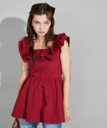 【Seemi.】フリルブラウス