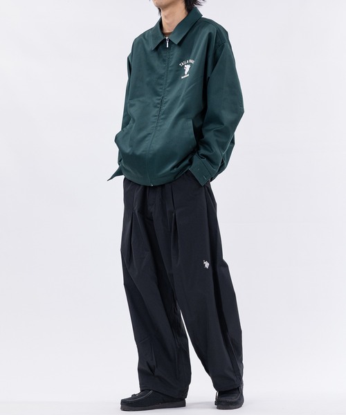 GERRY（ジェリー）の「【ag】〔GERRY/ジェリー〕TCツイル バック刺繍 ジップアップジャケット/ベトジャン（ブルゾン・メンズ・ダークグリーン/サンドベージュ/ブラック・MEDIUM/LARGE）」の20枚目の写真