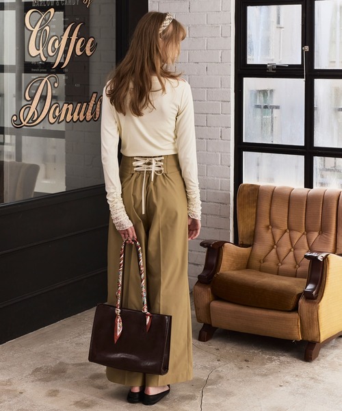 Cherir Mignon】- Silhouette Couture -バックレースアップリボンハイ