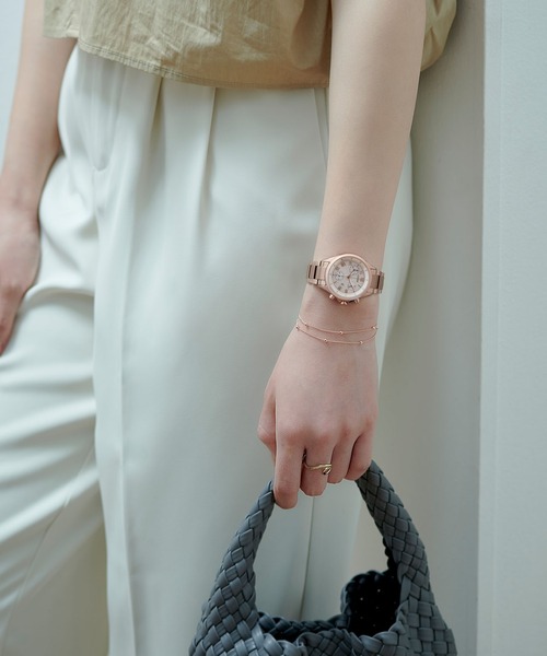 xC クロスシー basic collection 光発電エコ・ドライブ クロノグラフ