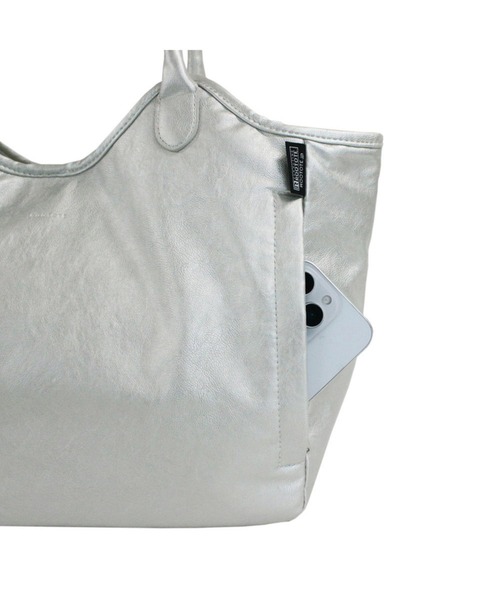 ROOTOTE（ルートート）の「ルートート / SC.ハビチェル.シームリー-A（トートバッグ・レディース・グレイッシュベージュ/カーキ/シルバー/ブラック・FREE）」の19枚目の写真