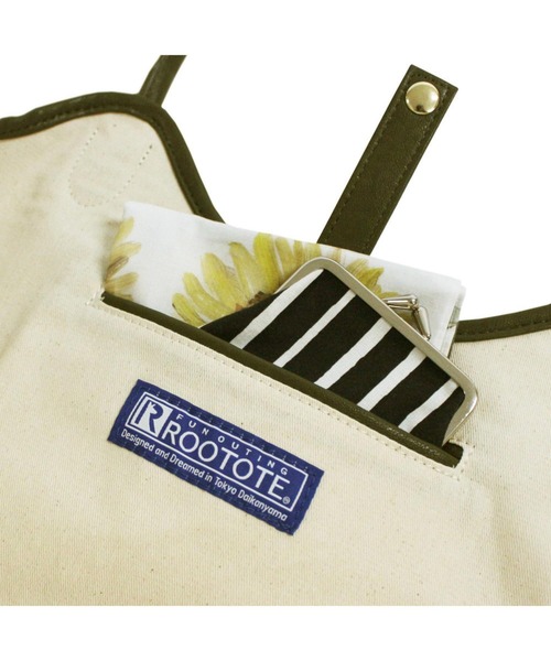 ROOTOTE（ルートート）の「ルートート / SC.ハビチェル.シームリー-A（トートバッグ・レディース・グレイッシュベージュ/カーキ/シルバー/ブラック・FREE）」の12枚目の写真