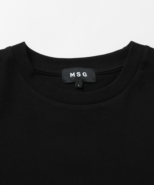 MSG(エムエスジー)の「ヘビーウエイトフェイクレイヤードロンT カモフラージュ柄 ボーダー【UNISEX】(Tシャツ/カットソー・メンズ・ブラック×ブラック/ブラック×レッド/ホワイト系/ブラック系・XL/L/M/S)」の15枚目の写真