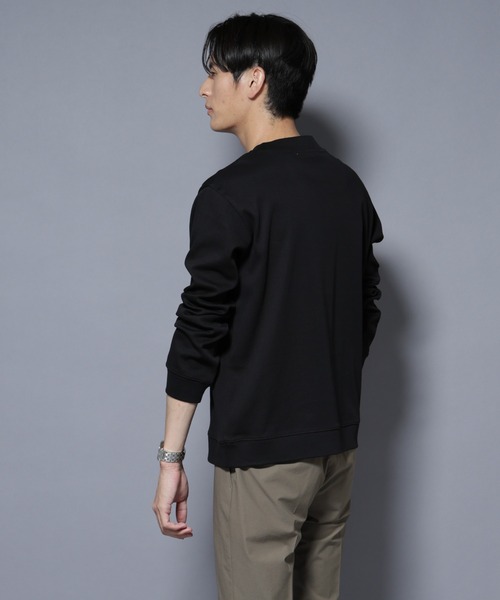 セール】「FORMAL JERSEY」モックネックカットソー長袖（Tシャツ