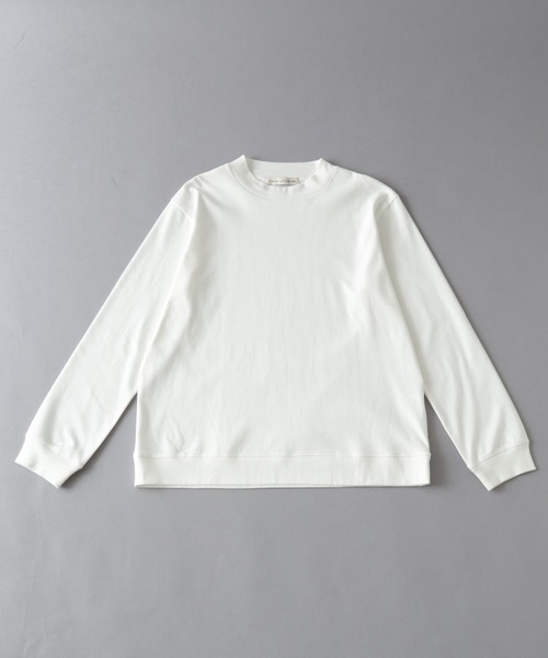 セール】「FORMAL JERSEY」モックネックカットソー長袖（Tシャツ
