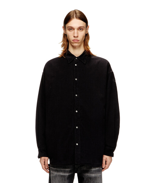 DIESEL（ディーゼル）の「メンズ 長袖シャツ S-GY-PADD-HGBK（シャツ/ブラウス・メンズ・ブラック・44/48/50/52/54/46）」の6枚目の写真