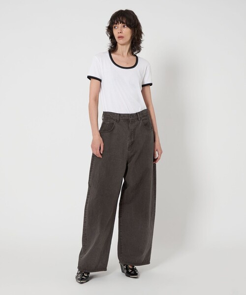 ASTRAET＞BIG バルーン カラーデニムパンツ UNISEX（デニムパンツ