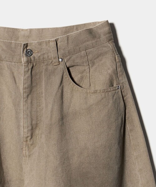 ASTRAET＞BIG バルーン カラーデニムパンツ UNISEX（デニムパンツ