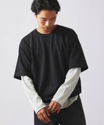JOURNAL STANDARD relume | 【60’s】ヴィンテージピグメントスウェットT + レイヤードサーマル 2点セット(Tシャツ/カットソー)