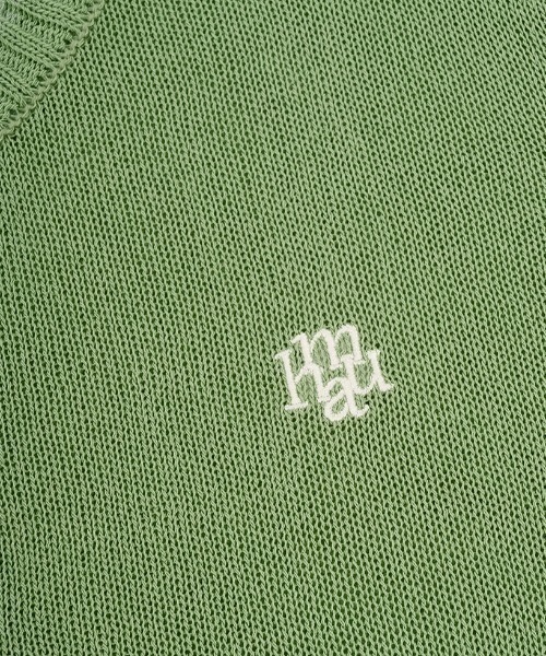 muahmuah(ムーアムーア)の「A'GEM/9 × .kom 『muah muah/ムーアムーア』REGULAR FIT ROUND CARDIGAN/レギュラーフィットラウンドカーディガン(カーディガン/ボレロ・レディース・アイボリー/ブラック/グリーン・FREE)」の15枚目の写真