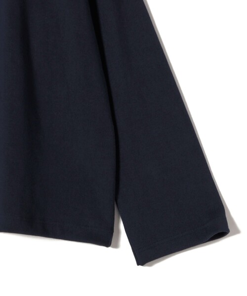 gicipi（ジチピ）の「gicipi:クルーネック リラックス フィット ミラノ リブ カットソー（SPINACIO）（Tシャツ/カットソー・レディース・オフホワイト/ネイビー/ピンク・ONE SIZE）」の8枚目の写真