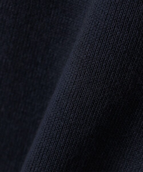 gicipi（ジチピ）の「gicipi:クルーネック リラックス フィット ミラノ リブ カットソー（SPINACIO）（Tシャツ/カットソー・レディース・オフホワイト/ネイビー/ピンク・ONE SIZE）」の9枚目の写真