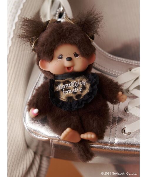 レオパードキーチェーン monchhichi×jouetie monchhichi×jouetie】レオパードキーチェーン｜マークスタイラー