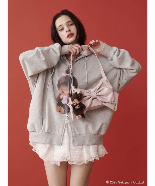 モンチッチ　ジュエティ　レオパードキーチェーン monchhichi×jouetie】レオパードキーチェーン｜ジュエティの通販