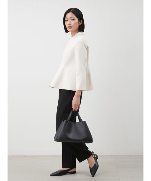 セール】【セットアイテム】2wayレースカラーペプラムSET UP