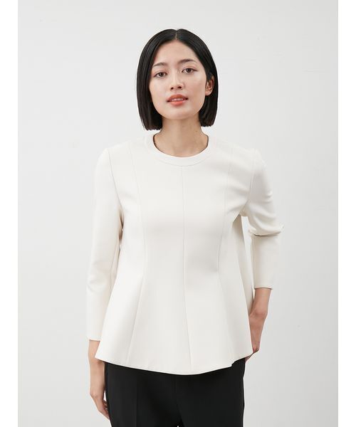 Mila Owen（ミラオーウェン）の「【セットアイテム】2wayレースカラーペプラムSET UP（ワンピース・レディース・マルチ/ネイビー/ブラック・1/0）」の16枚目の写真