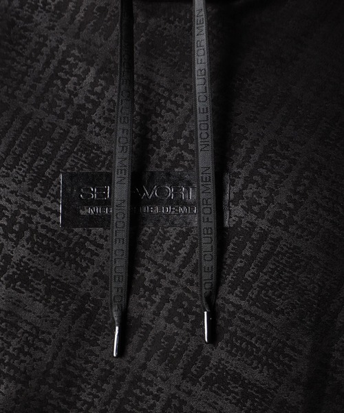 NICOLE CLUB FOR MEN（ニコルクラブフォーメン）の「ブラッシュドクロス プルオーバーパーカー（パーカー・メンズ・ブラウン/シルバーグレー/オレンジ/ブルー系/ブラック系・X-LARGE/LARGE/MEDIUM）」の18枚目の写真