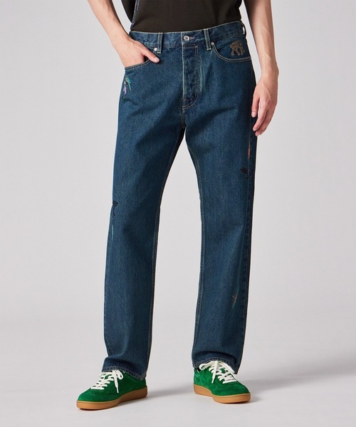 Paul Smith（ポールスミス）の「"Little Beasts" エンブロイダード ジーンズ / 253119 842YE（デニムパンツ・メンズ・ダークブルー・X-LARGE/LARGE/MEDIUM）」の5枚目の写真