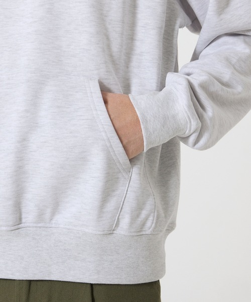 coca(coca)(コカ)の「裏毛プルパーカー(パーカー・メンズ・ブラック/ライトグレー・XL/M/L)」の5枚目の写真