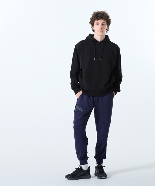 coca(coca)(コカ)の「裏毛プルパーカー(パーカー・メンズ・ブラック/ライトグレー・XL/M/L)」の13枚目の写真